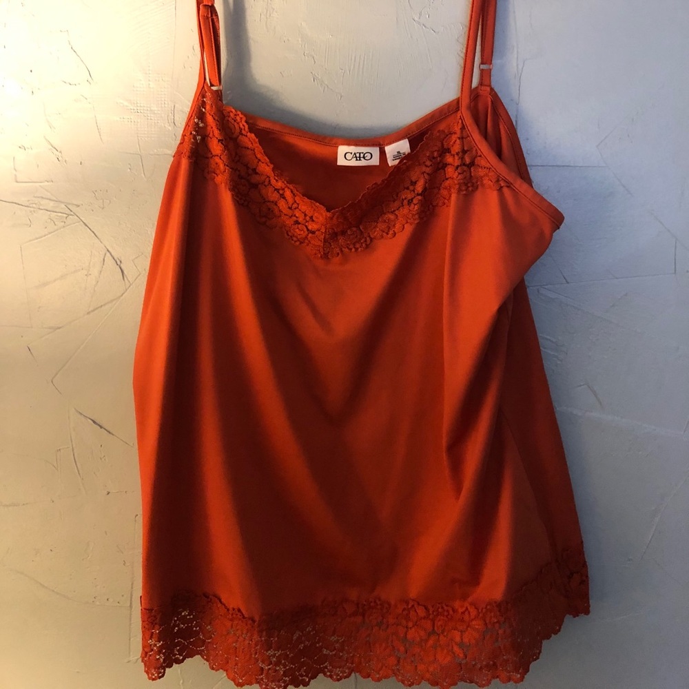 Orange camisole tank